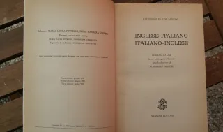 Lotto 3 Dizionari, Francese, Tedesco, Inglese