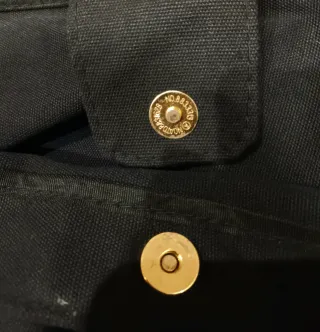 Bolsa Negra Roberto Verino Logo Dorado