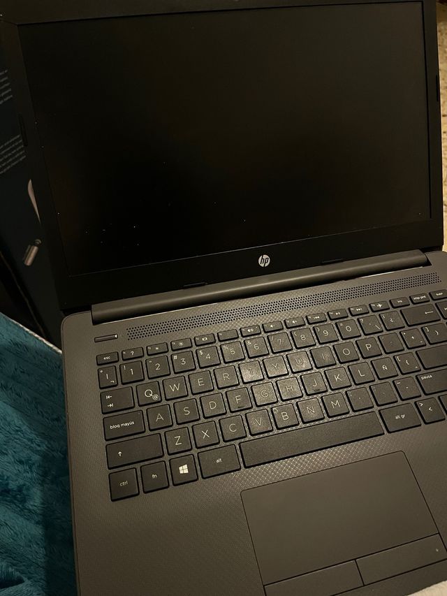 Portátil HP Negro/Gris