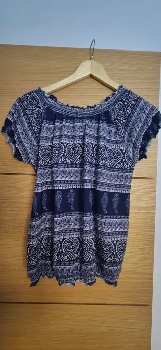 Camiseta manga corta estampada