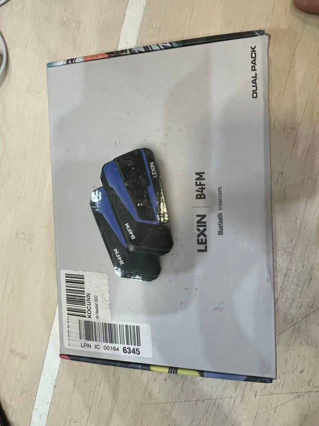 Interfono Bluetooth per casco da moto LEXIN 2X B4FM