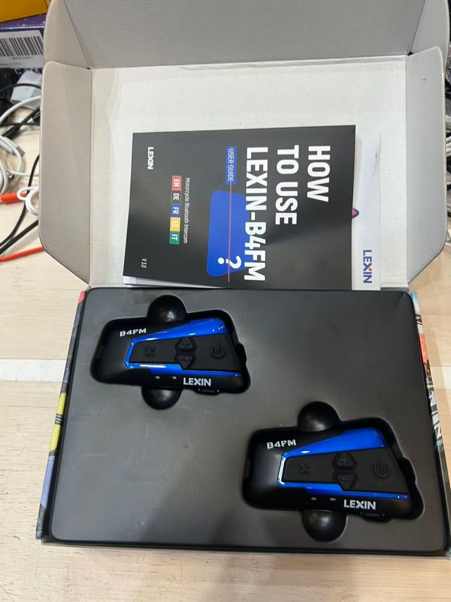 Interfono Bluetooth per casco da moto LEXIN 2X B4FM