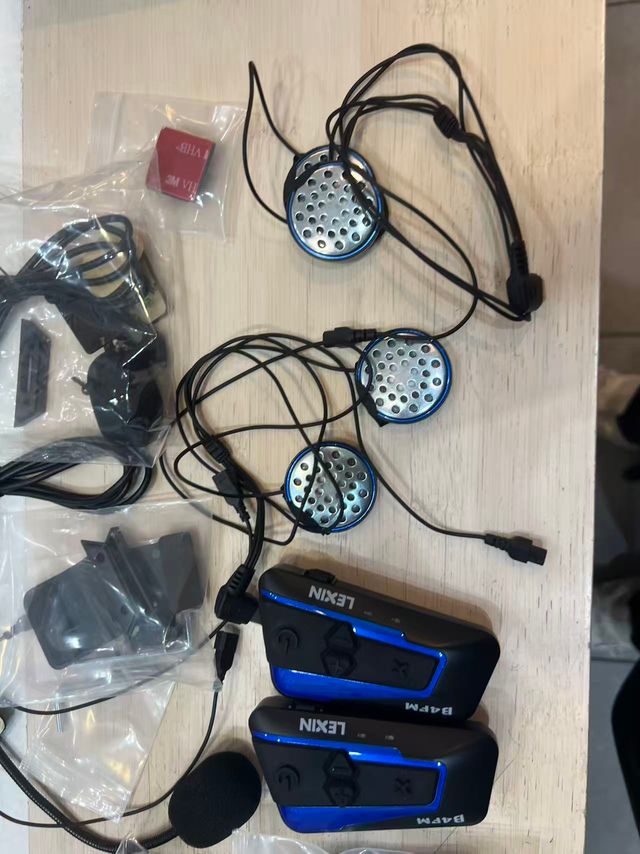 Interfono Bluetooth per casco da moto LEXIN 2X B4FM