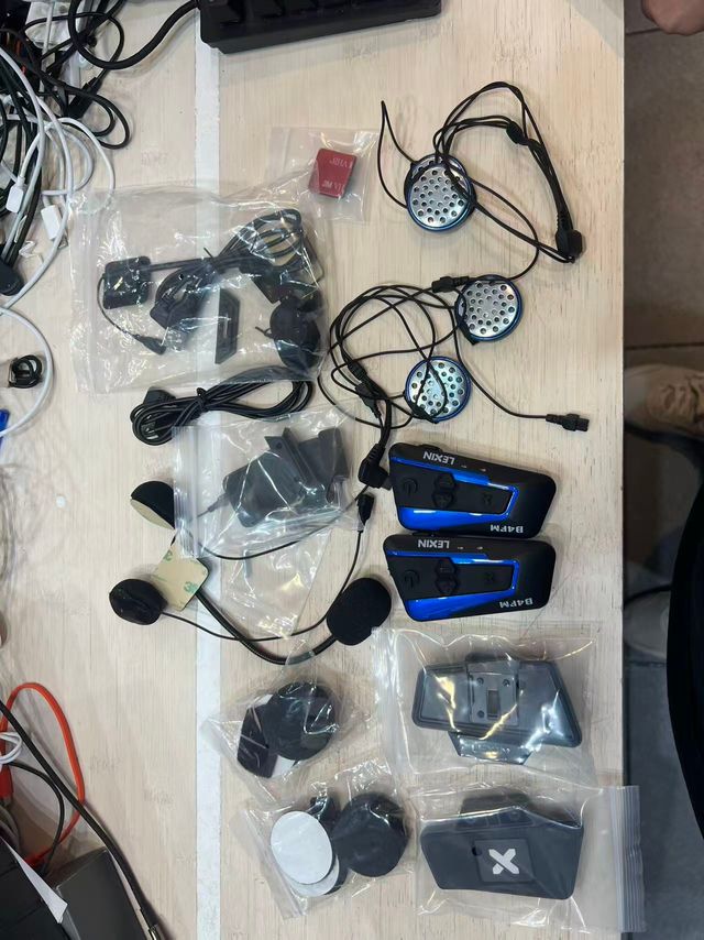 Interfono Bluetooth per casco da moto LEXIN 2X B4FM