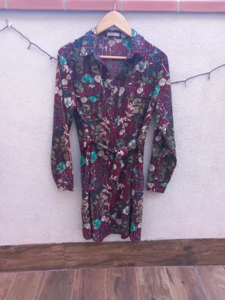 Vestido estampado floral
