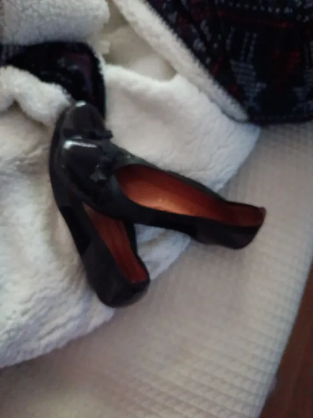 Zapatos planos negros mujer