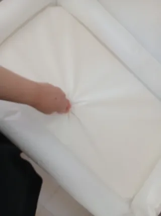 Cambiador de bebé blanco