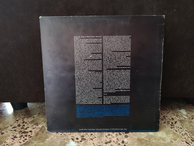 Vinilo Jacques Brel - Solo Hubo Un