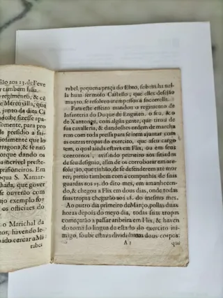 Guerra Dels segadors. Relación de como los Castell