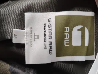 Giacca G-Star RAW Uomo Mimetica Tg 46