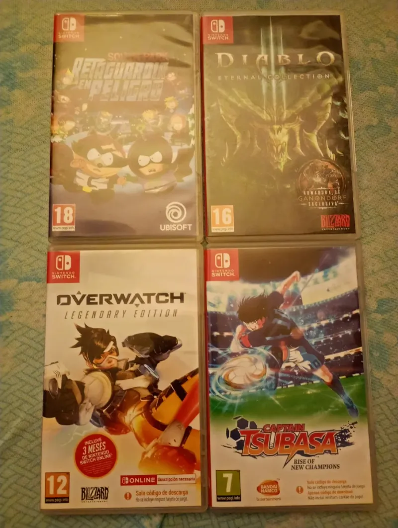 Imagen de Cajas vacías Nintendo Switch