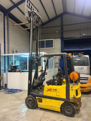 Carretilla elevadora Fiat OM Pimespo G15