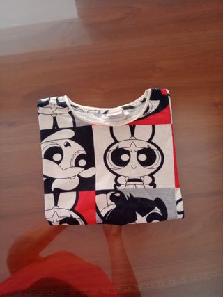 Camiseta Verano Niña Powerpuff Girls Talla 12-14 a