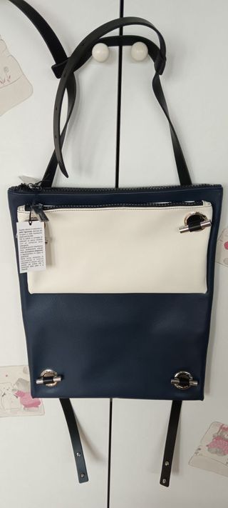 Zaino Borsa Blu e Bianco