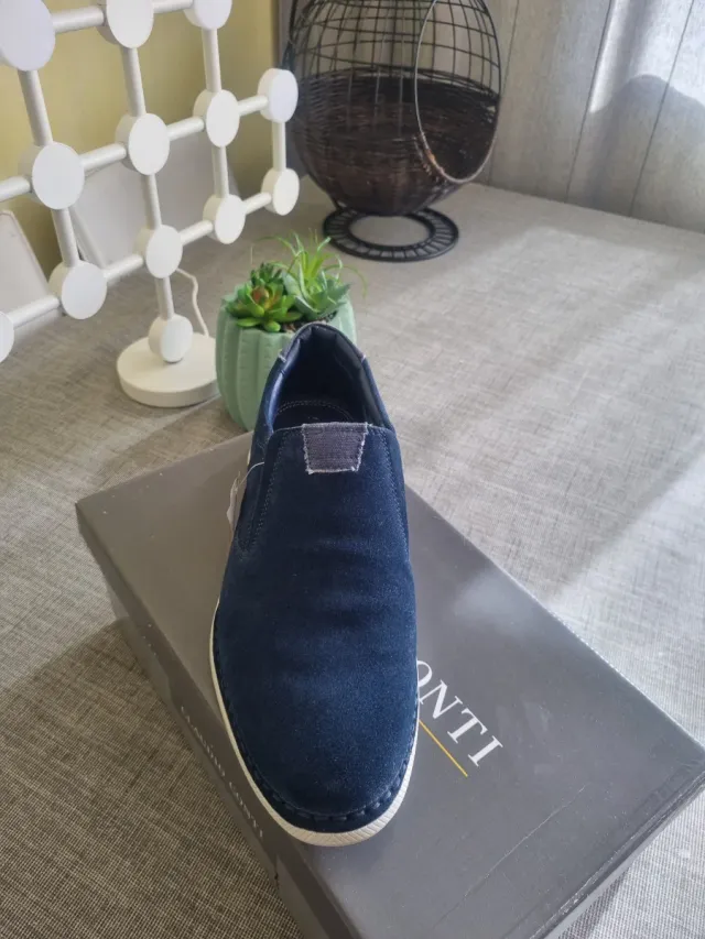 Zapatos Claudio Conti Piel Hombre Azul