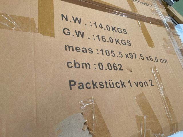 Mesa de café Wohnling em madeira e metal