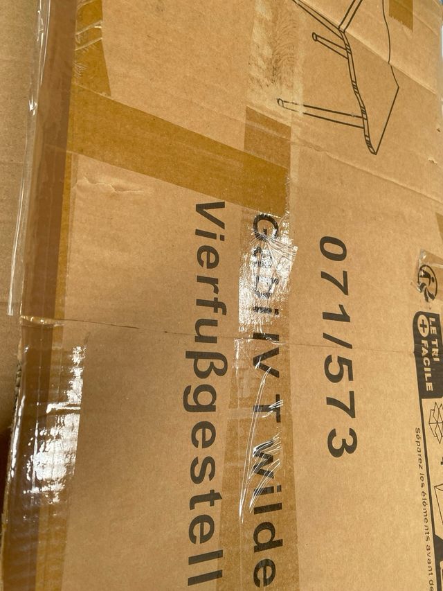 Mesa de café Wohnling em madeira e metal