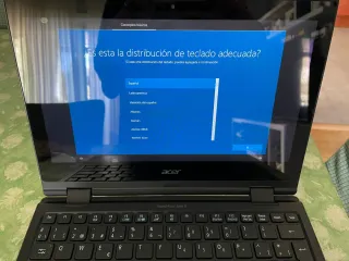 Computer portatile Acer Travelmate Spin B118-R nero