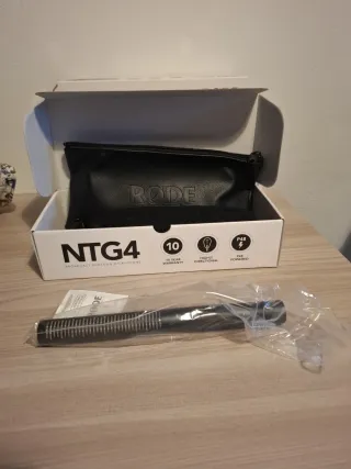 Rode NTG4 Microfono Shotgun Broadcast