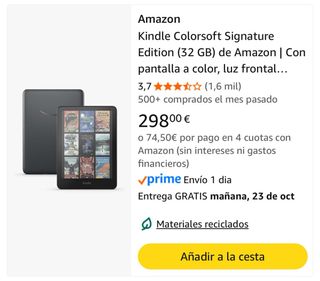Kindle colorsoft Signature Edition 32GB