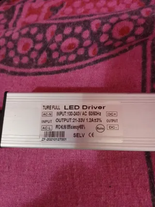 Driver LED 100-240V AC 50/60Hz