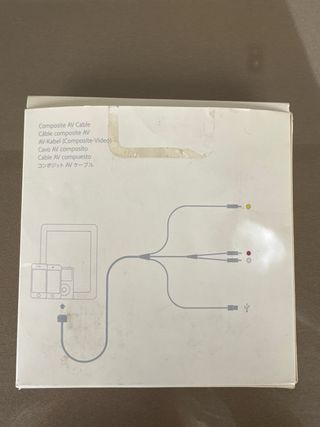 Cable AV Compuesto Apple