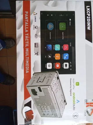 Pantalla Táctil Coche 6.75 CarPlay Android Auto