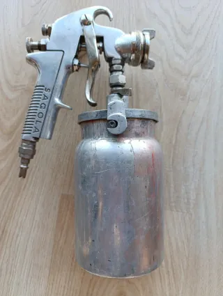 Pistola aerográfica SAGOLA M-3 aluminio