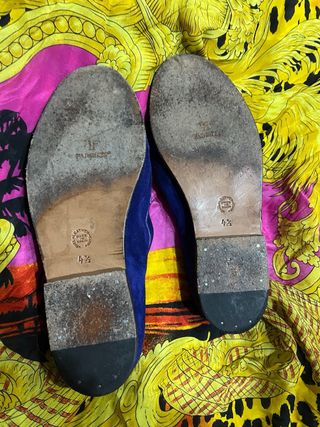 Zapatos Farrutx Morado Piel