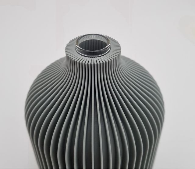 Vaso difusor de plástico rosa