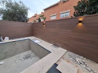 Vallado de madera composite