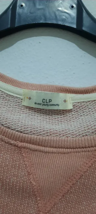 Sudadera rosa