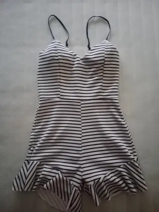 Peto elástico de verano a rayas
