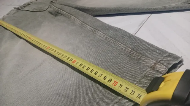 Pantalón Y2K gris ancho