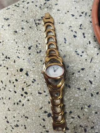 Orologio donna Breil ovale oro e bianco