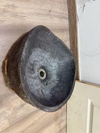 Lavabo de piedra natural
