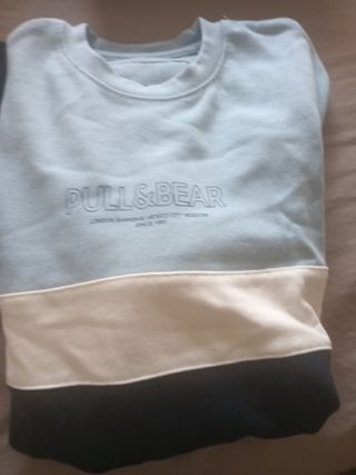 2 Sudaderas Pull&Bear XXS Verde