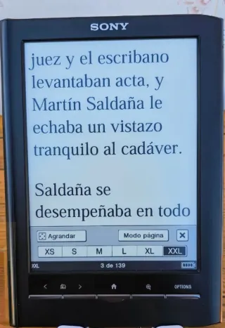 Lector Ebook Sony PRS-650 Negro