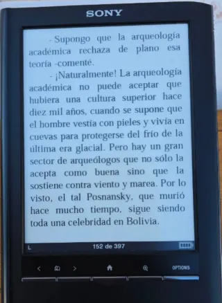 Lector Ebook Sony PRS-650 Negro