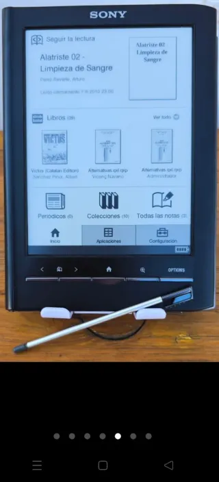 Lector Ebook Sony PRS-650 Negro