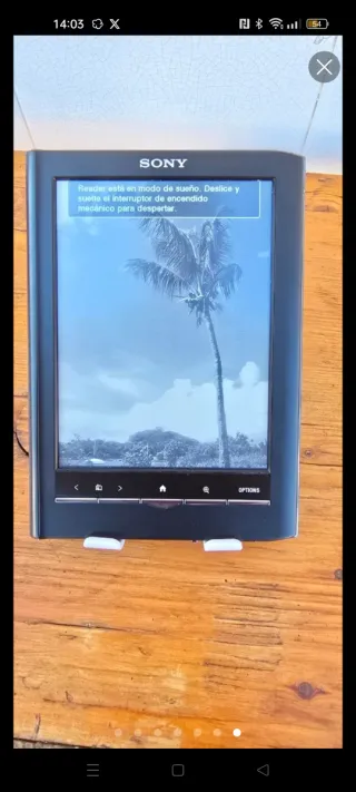 Lector Ebook Sony PRS-650 Negro