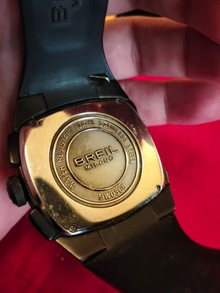 Breil Milano Total Black Fibra Carbonio