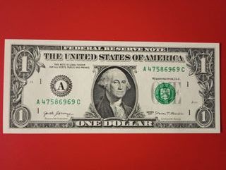 1 Dólar USA 2017A Sin Circular