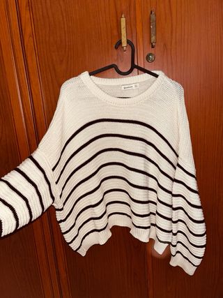 Jersey Stradivarius rayas talla única