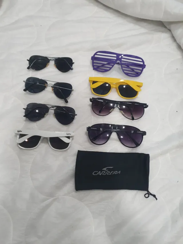 Lote de gafas de sol , guardadas hace 15 años