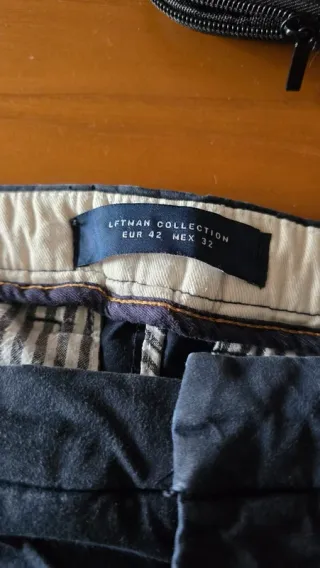 Pantalones chinos LFTMAN negros