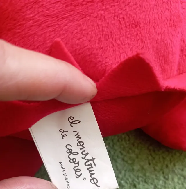 Monstruo de colores Rojo Ana Llenas