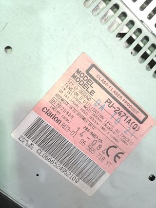 SISTEMA AUDIO / RADIO CD CITROEN C3 (4)