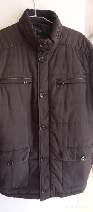 Parka Cortefiel Talla L Marrón