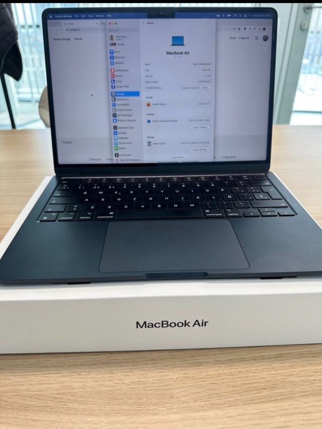 MacBook Air M2 13 24GB RAM 512GB SSD